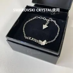 GUESS JEWELLERY クリスタルバタフライブレスレット