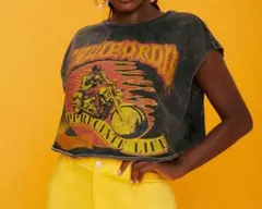 SHEIN シーイン クロップドTシャツ