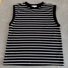 【美品】LOWRYS FARM タンクトップ ボーダー M