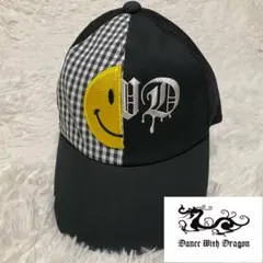 【美品】 Dance With Dragon リメイク風 キャップ