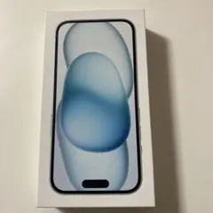 箱のみ　Apple iPhone 15 128GB ブルー