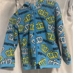 BABYDOLL クラウン柄 フリースジャケット 90