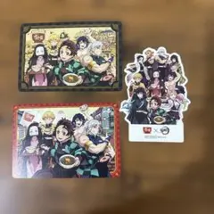 鬼滅の刃 すき家　コラボ カード　ステッカー 集合