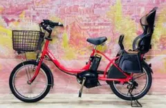 ZK4241 [大特価]電動アシスト自転車 ブリヂストン 子供乗せ20インチ