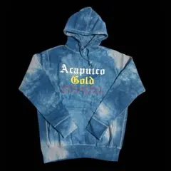 【新品】Acapulco Gold タイダイ柄 ロゴ プルオーバーパーカーのサムネイル