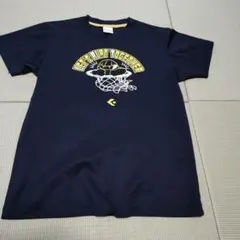 ミニバス　CONVERSE キッズ Tシャツ ネイビー バスケットボール　150のサムネイル