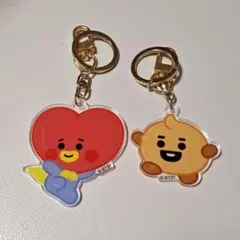 BT21 アクリルキーホルダー 2個セット