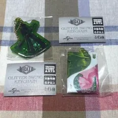 WICKID ウィキッド グリッタースイングキーチェーン 2種類 ①