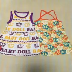 BABY DOLL ワンピース 2点セット