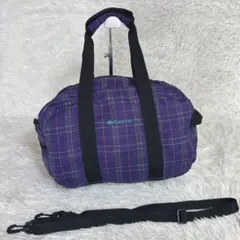 【Columbia】コロンビア ボストンバッグ ショルダーバッグ 2way 紫のサムネイル