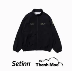 新品タグ付 ThanhMoe × Setinn Nylon Jacket L黒
