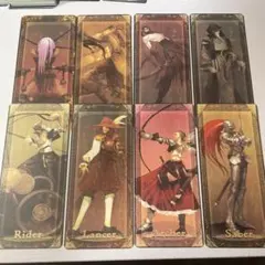 fate hollow ataraxia サーヴァント クラス カード fate タロット風 サーヴァントカード クラスカード 8枚セット - メルカリ
