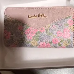 Laura Ashley フラワーパターンキーケース