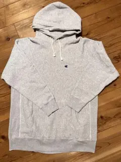 Championパーカー/L/コットン/グレー/C8-W115/リバースウェイブ