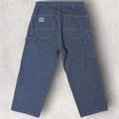 Lee DUNGAREES ペインターパンツ ヒッコリー ストライプ ワイド L