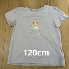 キラキラモチーフ 半袖Tシャツ プティマイン 120cm petit main