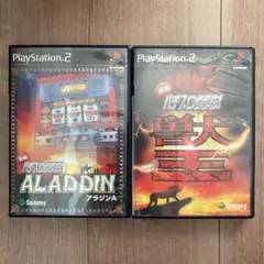 PS2ソフト 実況パチスロ必勝法!2枚セット