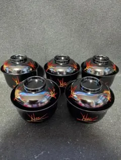 新品未使用 京都アソベ 漆器 小鉢 古代朱 9個 - メルカリ
