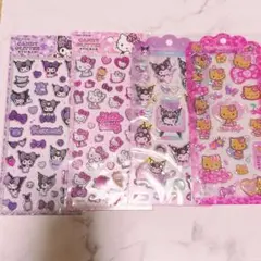 k*様 ドロップジェリーシール キャンディグリッターステッカー 日焼けキティ ク