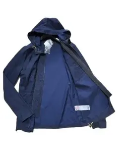 J741★プーマ新品2Wayブルゾン ジャケット男性用ネイビー総柄 Sジャンバー