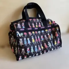 LeSportsac レスポxフィフィ・ラパン　2wayボストンバッグ　黒のサムネイル