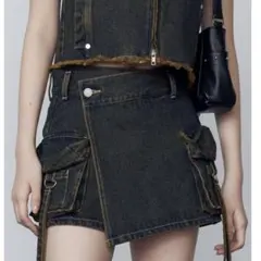 EMODA カーゴラップショートパンツ