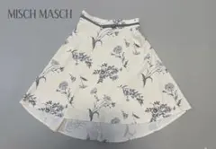 MISCH MASCH ミッシュマッシュフラワープリント フレアスカート