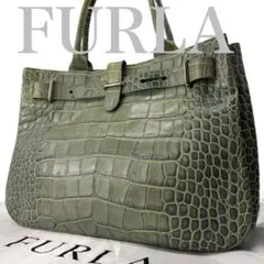 2025年最新】furla クロコ ハンドバッグの人気アイテム - メルカリ