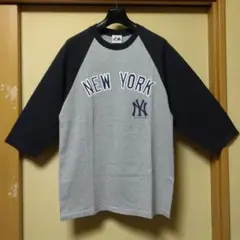 未使用 ニューヨークヤンキース ビンテージ ベースボール MLB Tシャツ