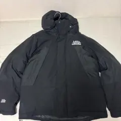 JaVa. フード付き黒ダウンジャケット