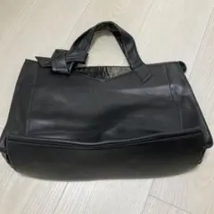 開店セール☆定価約18万 良品 ランバン レザー リザードエンボス ロゴ