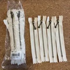 金属ファスナー 12cm 14本