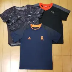 キッズTシャツ３枚セット　PUMA　adidas　サイズ140
