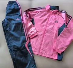 アディダス　adidas　レディース ジャージ上下　セットアップ　ピンク　Y2K