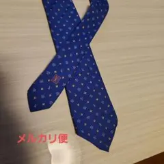 ■LOUIS VUITTON■ 青 シルク ネクタイ
