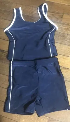 未使用　女の子　スクール水着　150 セパレート水着