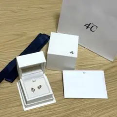 ４℃ 111126153123 K10ピンクゴールド ピアス