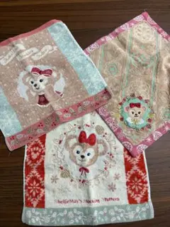 シェリーメイ タオルハンカチ　3枚セット