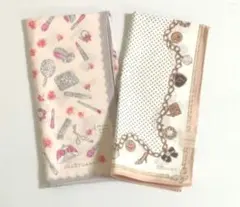 新品未使用 JILLSTUART ジルスチュアート ハンカチ 2枚セット