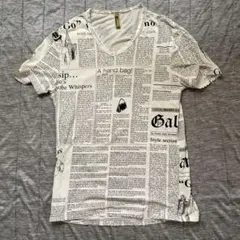 ジョンガリアーノ　ニュースペーパー　Tシャツのサムネイル