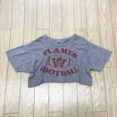 80s champion トリコタグ フットボール　Tシャツ