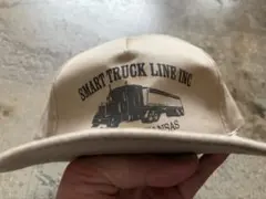 超激レアプリントデッドストック企業系トラッカーキャップ