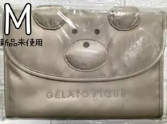 ジェラートピケ Bear母子手帳ケースM クマ　ベア　マルチケース　カード整理