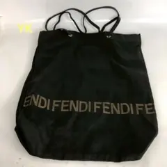 FENDI フェンディ ロゴ ナイロン トートバッグ バッグ ブラック 黒のサムネイル