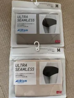 ユニクロエアリズムシームレスショーツ（ヒップハンガー）M2枚