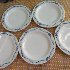 Pure Mule リボン装飾 ケーキ皿 6枚セット