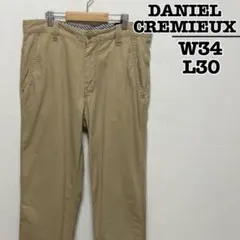 USA古着　チノパン　ベージュ　W34 L30　DANIEL CREMIEUX