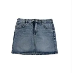 【カナダ直輸入】Denim ミニスカート ライトブルー S（日本M）