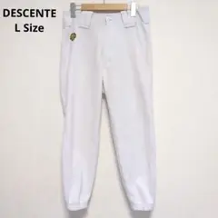 数回着用のみ デサント 野球ズボン 野球用パンツ ロング丈 L