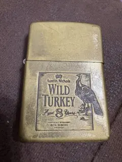 1987年製 ZIPPO ワイルドターキー メタル貼り K Ⅲ 火花OK - メルカリ